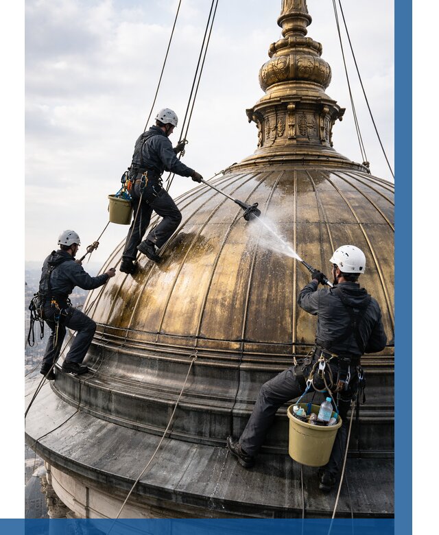Мойка куполов и шпилей в Уфе от 8220 р. - заказать | ВЫСОТНИК-Уфа