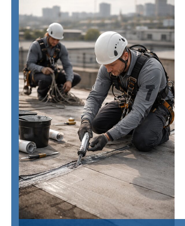 Аварийное и капитальное устранение протечек кровли в Уфе