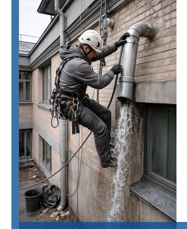 Профессиональная прочистка водосточных труб в Уфе с гарантией