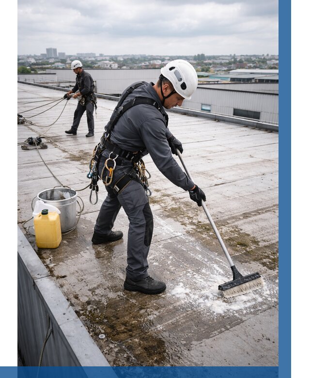 Очистка крыши по графику в Уфе от 7706 р. | ВЫСОТНИК-Уфа