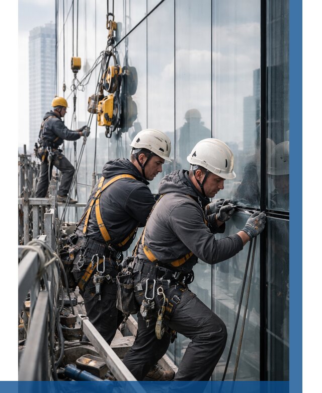 Структурное остекление фасадов в Уфе от 9761 р. | ВЫСОТНИК-Уфа