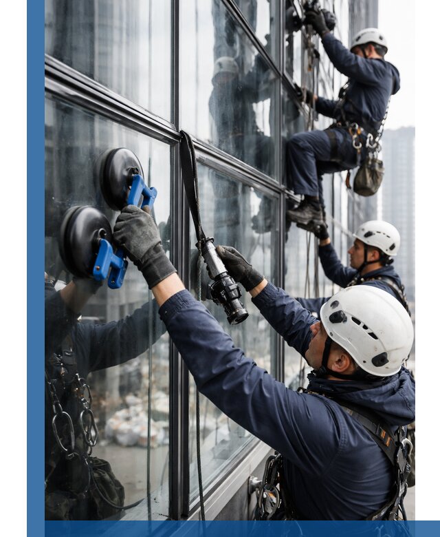 Радиусное остекление фасадов под ключ в Уфе с гарантиями