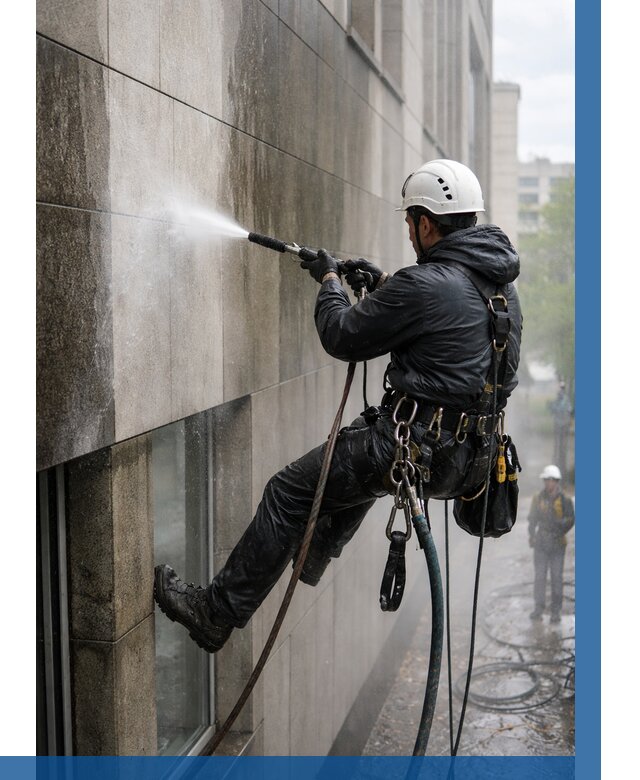 Гидроструйная очистка поверхностей в Уфе от 873 р. | ВЫСОТНИК-Уфа