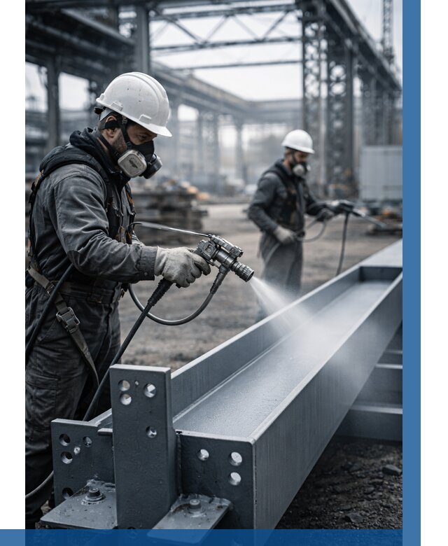 Антикорроз. обработка металлоконстр. в Уфе от 462 р. | ВЫСОТНИК-Уфа