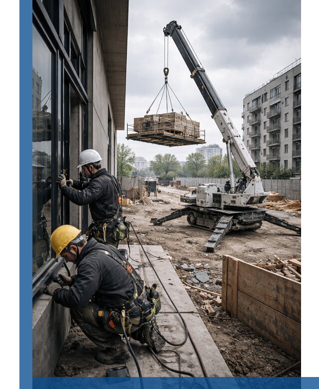 Аренда крана Пионер в Уфе для строительных работ