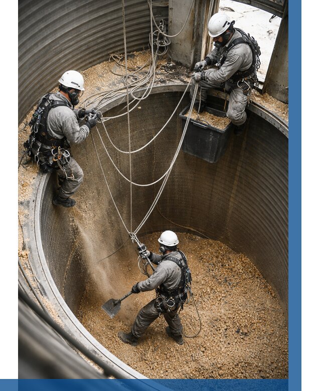 Чистка зерновых бункеров в Уфе от 12330 р. | ВЫСОТНИК-Уфа