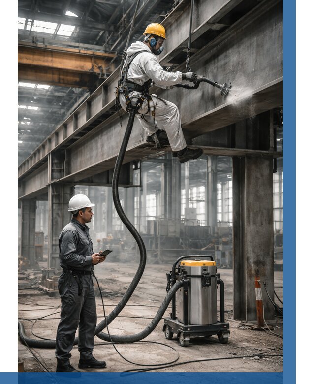 Обеспыливание конструкций в цехе в Уфе от 4316 р. | ВЫСОТНИК-Уфа