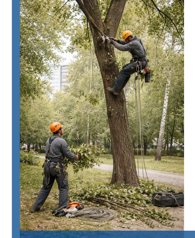 Санитарная обрезка деревьев в Уфе, профессионально и безопасно