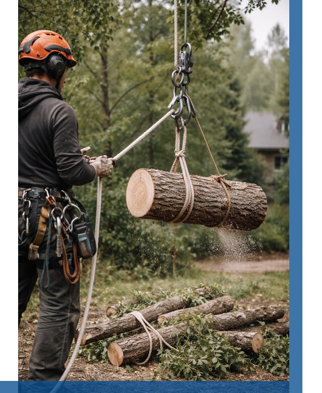 Валка деревьев частями в Уфе от 7706 р. | ВЫСОТНИК-Уфа