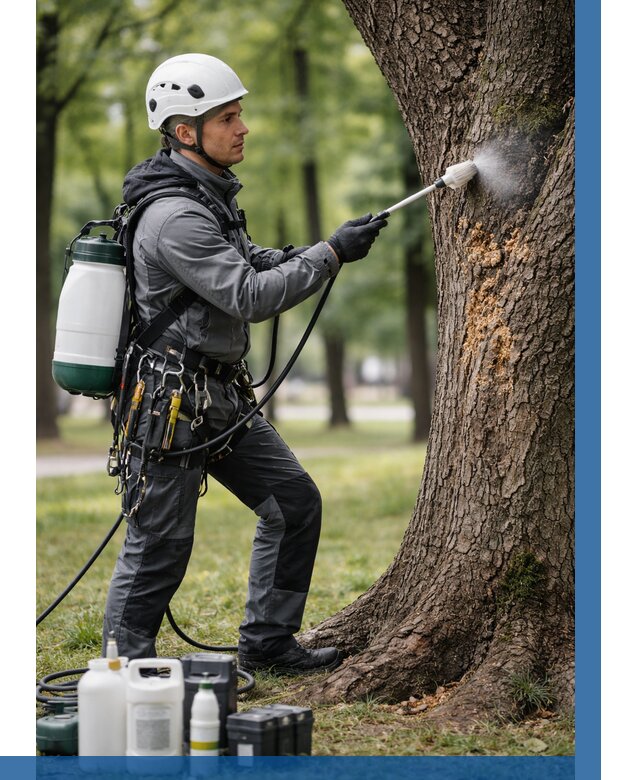 Обработка деревьев от вредителей в Уфе от 4624 р. | ВЫСОТНИК-Уфа