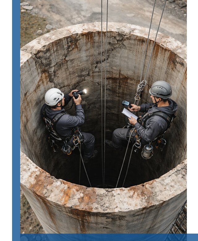 Обследование дымовой трубы: диагностика и оценка состояния в Уфе